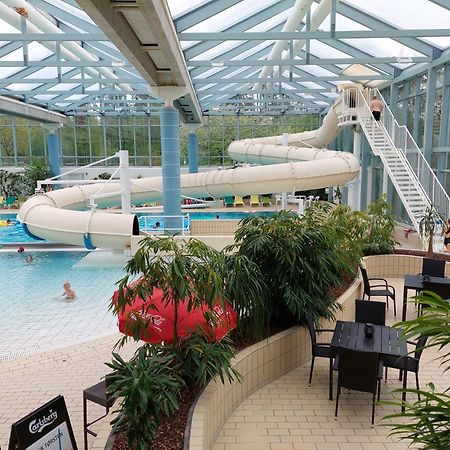 Holiday Home With Spa, Sauna And Free Access To Indoor Waterpark Gjern Exteriör bild